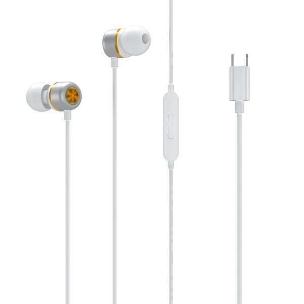 Portronics Conch 20 Type C In-Ear Earphones with Built-In Mic (POR-1419)