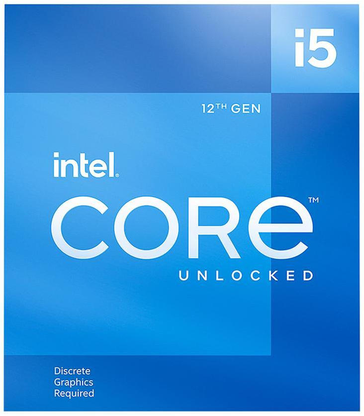 Intel Core i5-12600KF 12th Generation Processor - LGA1700 Socket (10 Cores/ 3.7 GHz/ 4.9 GHz Turbo/ 20MB Cache/ 16 Threads/ Alder Lake)