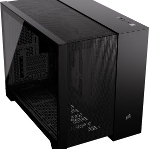 Corsair 2500D Airflow Micro ATX Dual Chamber PC Case - Black