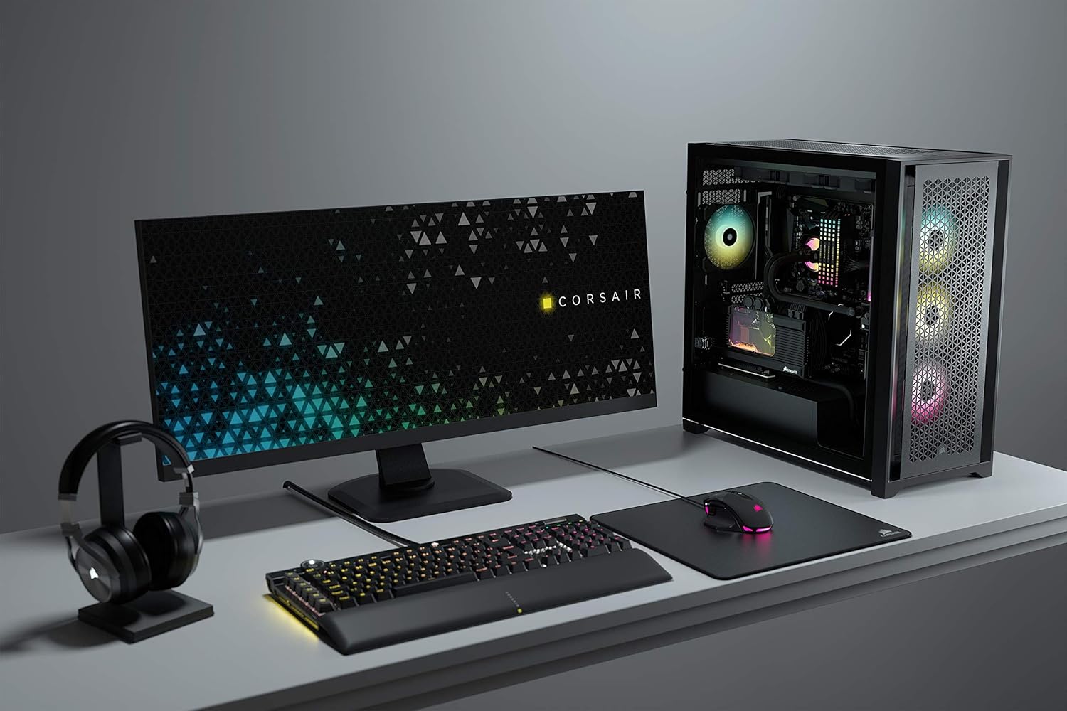 Corsair 5000D Airflow Tempered Glass Mid-Tower ATX Computer Case/Gaming Cabinet - CC-9011210-WW (Black) - Image 4