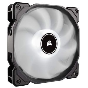 Corsair AF120 Air Series, 120 mm LED Low Noise Cooling Fan - White (Single Pack)