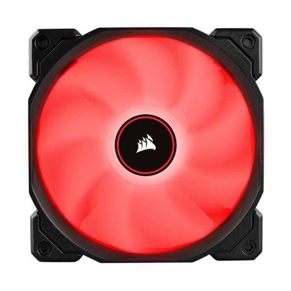 Corsair AF120 Air Series, 120 mm LED Low Noise Cooling Fan - Red (Single Pack)