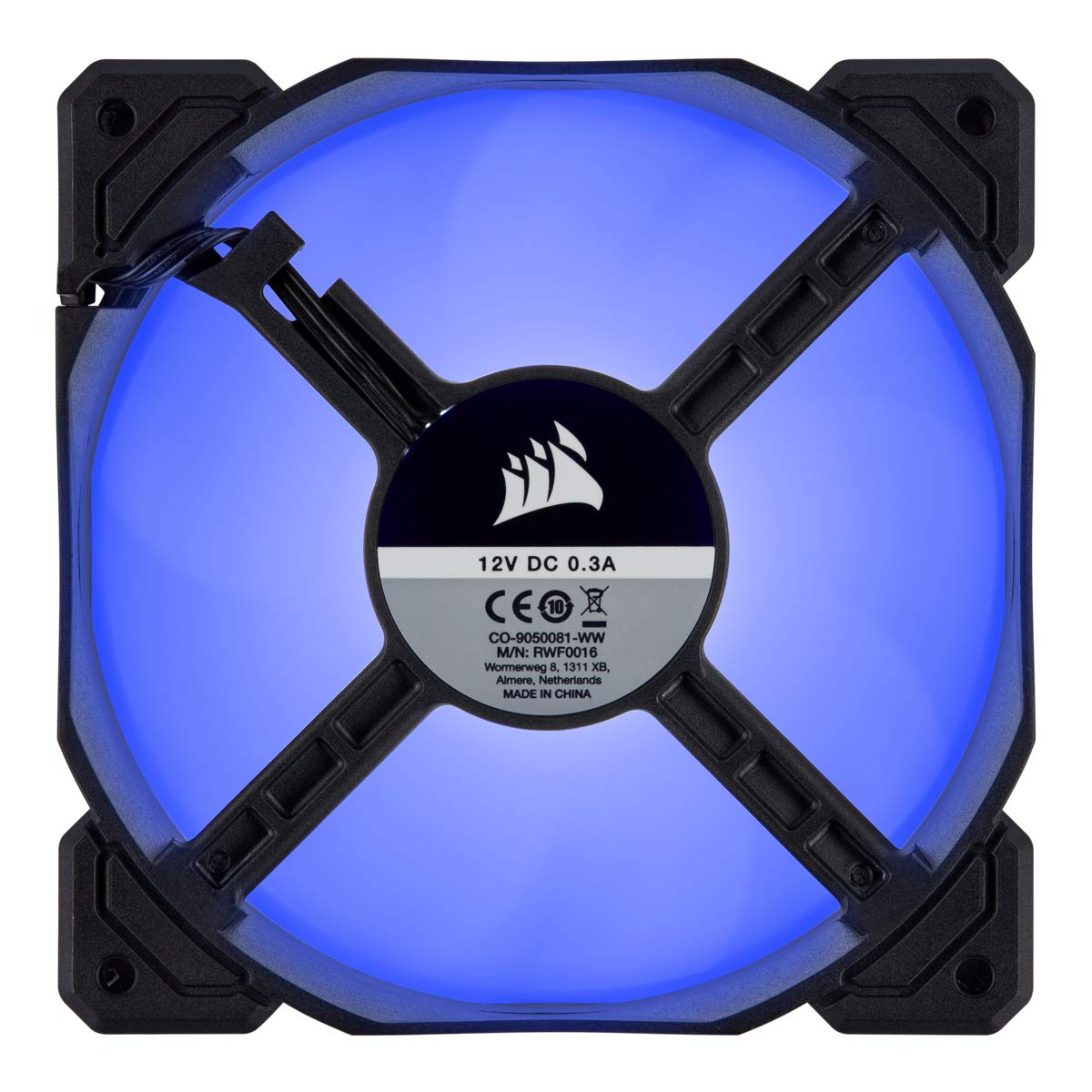 Corsair Air Series AF120, 120mm LED Fan (Single) - Blue - Image 3