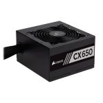 Corsair CX650 650 Watt 80 Plus Bronze Certified ATX Power Supply (CX Series)