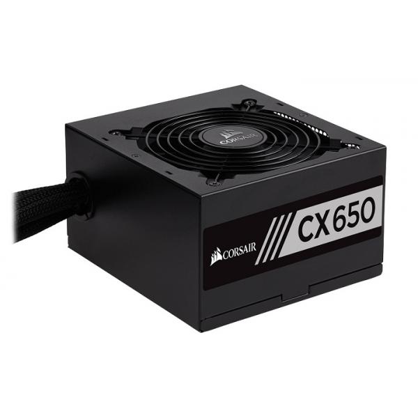 Corsair CX650 650 Watt 80 Plus Bronze Certified ATX Power Supply (CX Series)