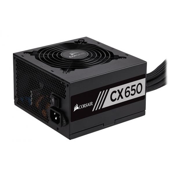Corsair CX650 650 Watt 80 Plus Bronze Certified ATX Power Supply (CX Series) - Image 2