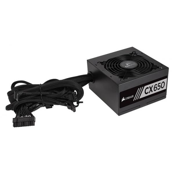 Corsair CX650 650 Watt 80 Plus Bronze Certified ATX Power Supply (CX Series) - Image 3