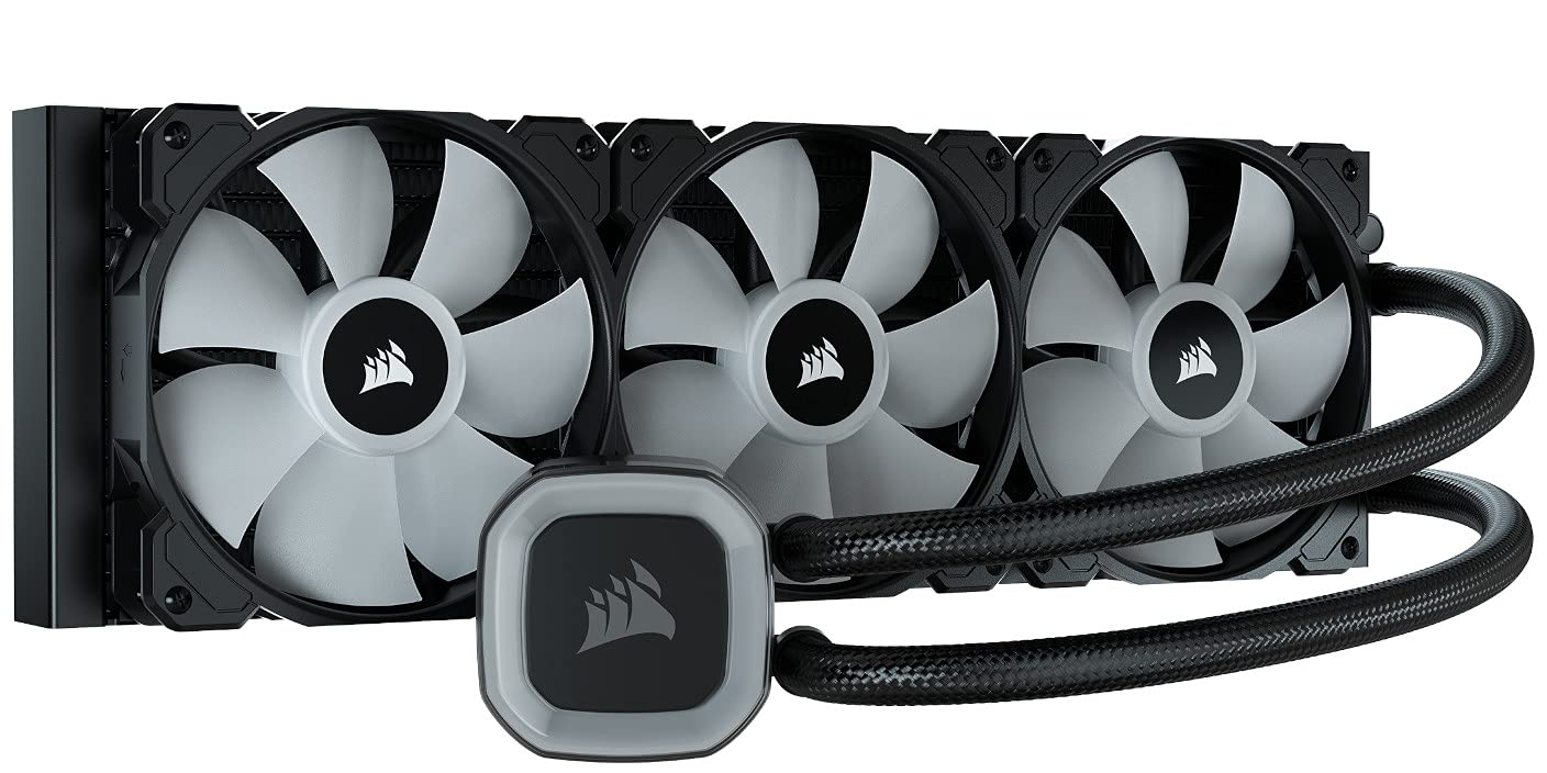 Corsair H150 RGB Liquid CPU Cooler, 3x120mm SP RGB ELITE PWM fans, 37 Total individually addressable RGB LEDs, compatible to all modern CPU sockets - GA 1200,115X, 2066, and AM4, iCUE software sync RGB - Image 2