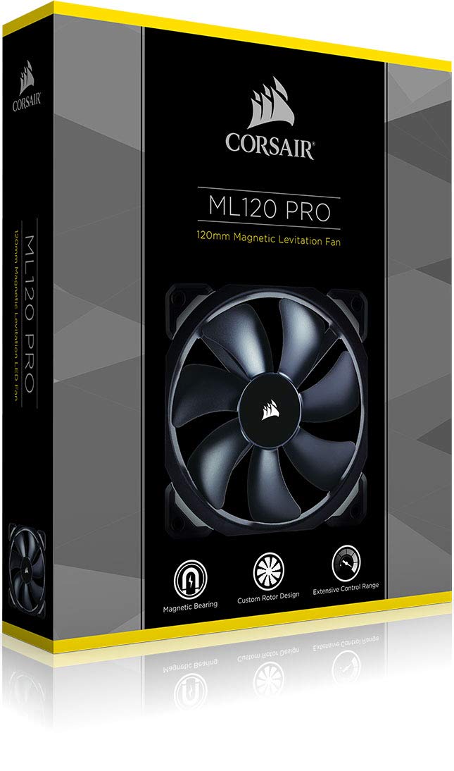 Corsair ML120 PRO 120mm PWM Premium Magnetic Levitation Fan - Image 3