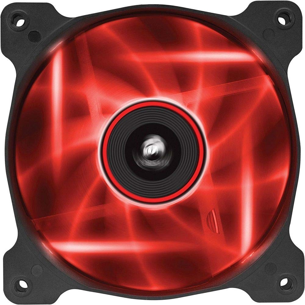 Corsair Air Series SP120 LED PC Case 120MM Fan (Single Pack) - Red