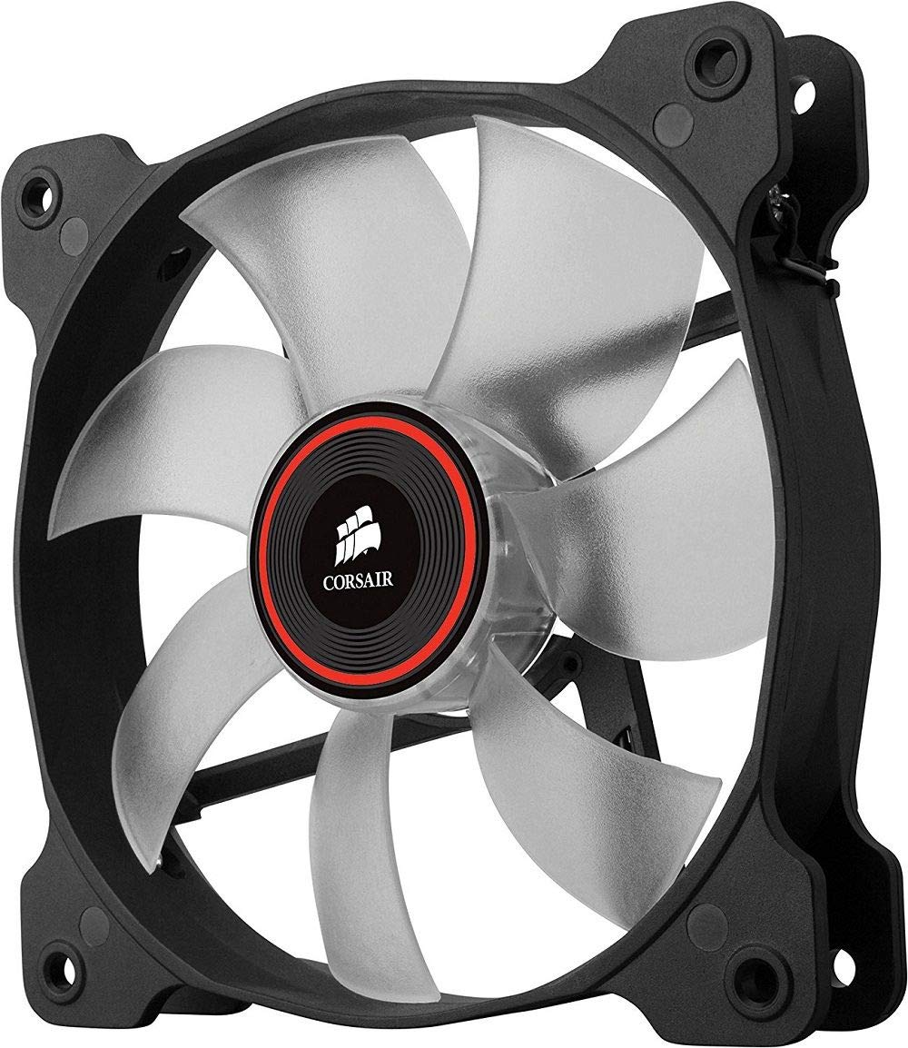 Corsair Air Series SP120 LED PC Case 120MM Fan (Single Pack) - Red - Image 3