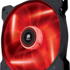 Corsair Air Series SP140 LED High Static Pressure Fan Cooling (Single Pack) - Red