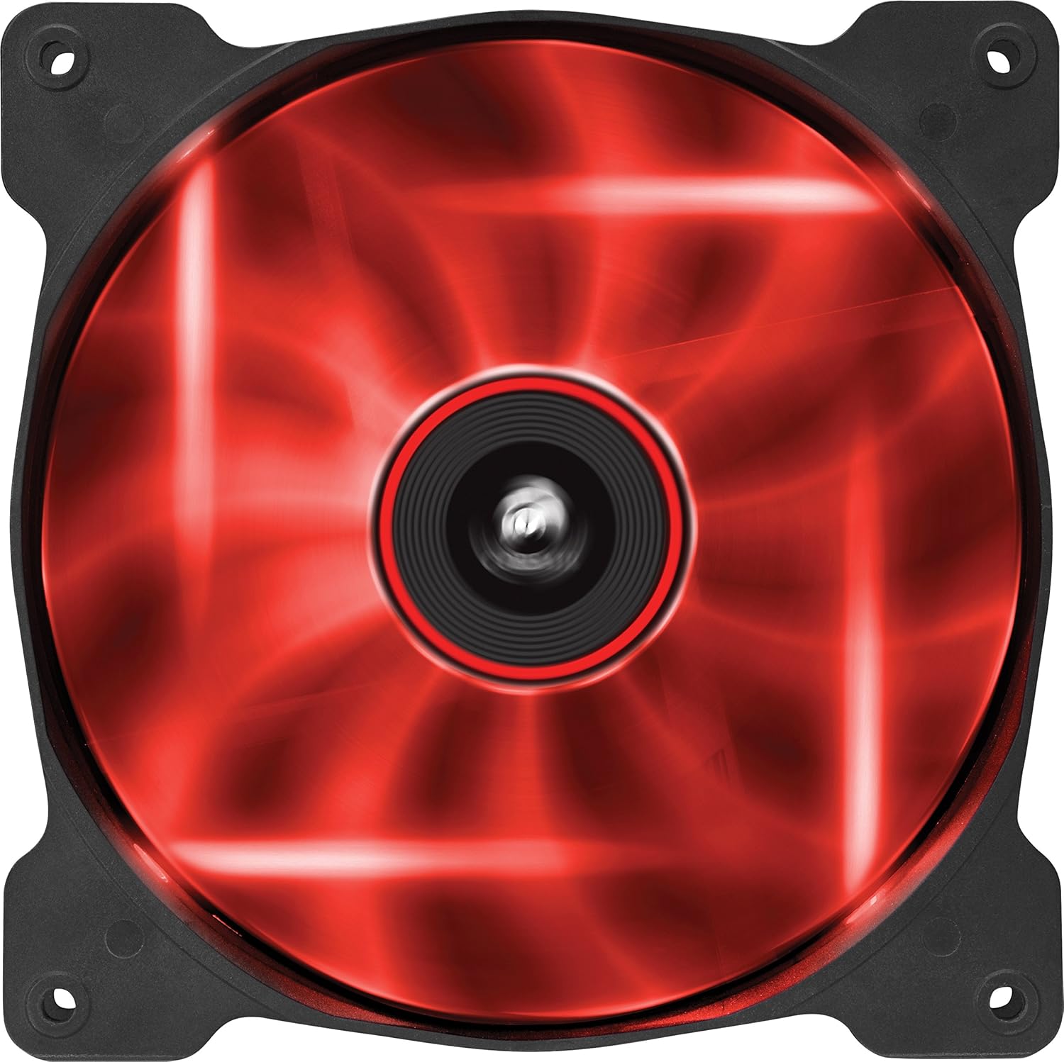 Corsair Air Series SP140 LED High Static Pressure Fan Cooling (Single Pack) - Red - Image 2