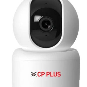 CP Plus CP-E25A Full HD Smart Wi-Fi CCTV Home Security Camera | 360? with Pan Tilt | View & Talk | Motion Alert | Night Vision | SD Card (Upto 128 GB) | IR Distance 10mtr | Works With Alexa & Google