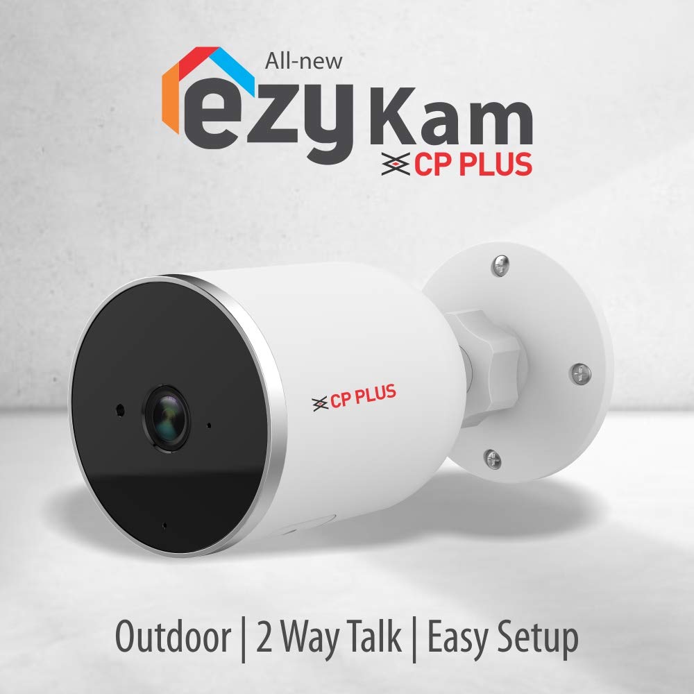 CP Plus Ezykam 2 MP IP Wi-Fi Camera (CP-V21), Outdoor Bullet Camera IR Range: 15 Meter - Image 2