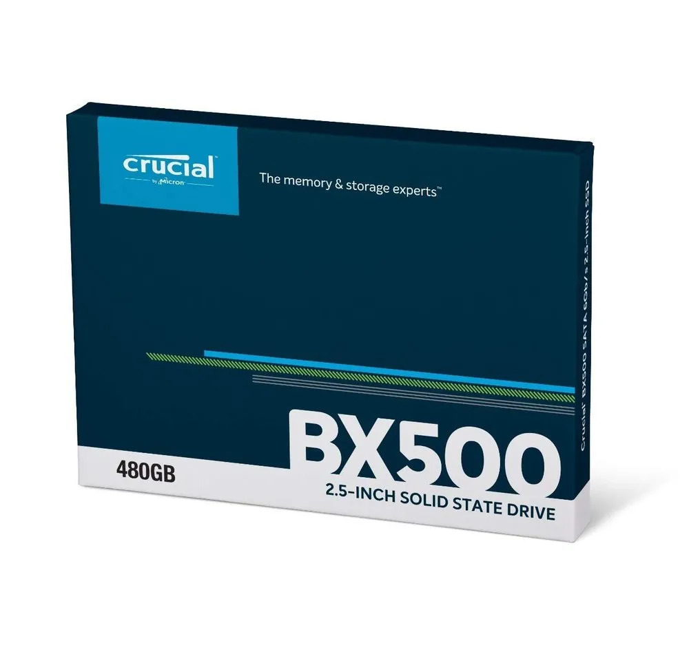 Crucial BX500 480GB 2.5 Inch 3D NAND SSD (CT480BX500SSD1) - Image 3