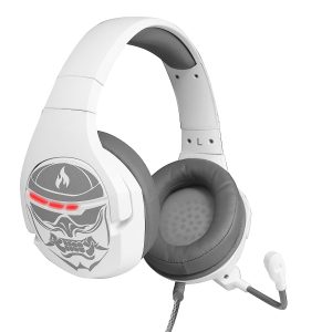 Zebronics Crusher USB Gaming Wired Headphone - Over Ear/ Advanced Software,7.1 Simulated Surround Sound/ RGB LED/ Powerful Bass/ 2m Braided Cable/ 50mm Neodymium Drivers/ for Computer & Laptop - White