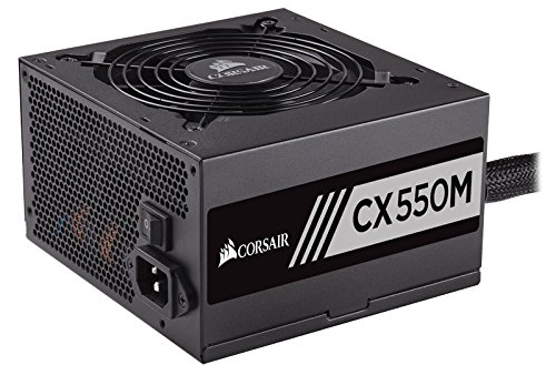 Corsair CX550M 550w 80 Plus Bronze Certified Modular PSU (CX Series) - Image 2