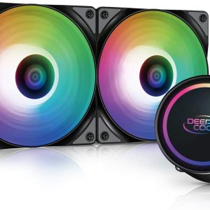 DeepCool Gammax L240 ARGB All-in-One Liquid CPU Cooler for Intel LGA2066/ 2011-v3/ 2011/ 1700/ 1200/ 1151/ 1150/ 1155 I AMD AM4 (DP-H12CF-GL240-ARGB)