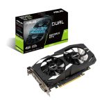 ASUS Dual GeForce GTX 1650 4GB GDDR5 128-Bit Dual Fan Graphics Card (DUAL-GTX1650-4G)