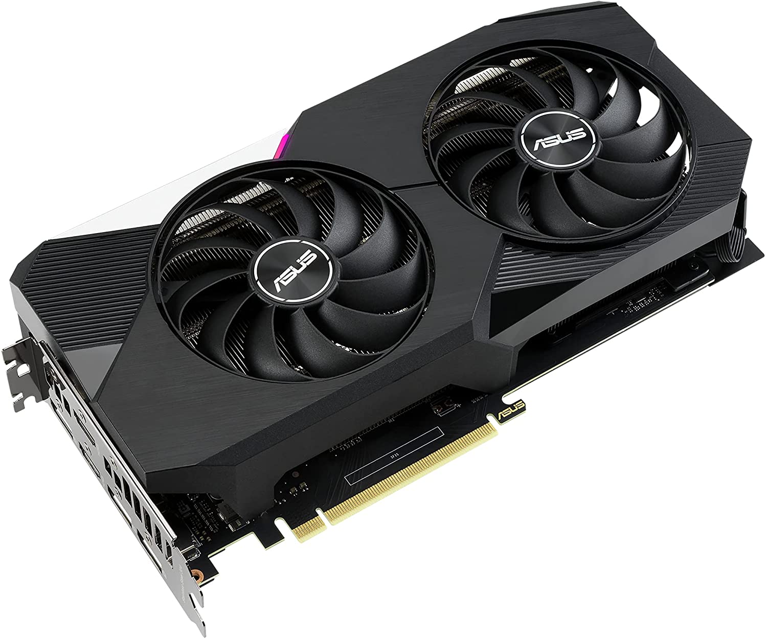 Asus DUAL GeForce RTX 3060 Ti V2 MINI OC Edition 8GB GDDR6 256-Bit Dual Fan LHR Graphics Card (DUAL-RTX3060TI-8G-MINI-V2) - Image 3