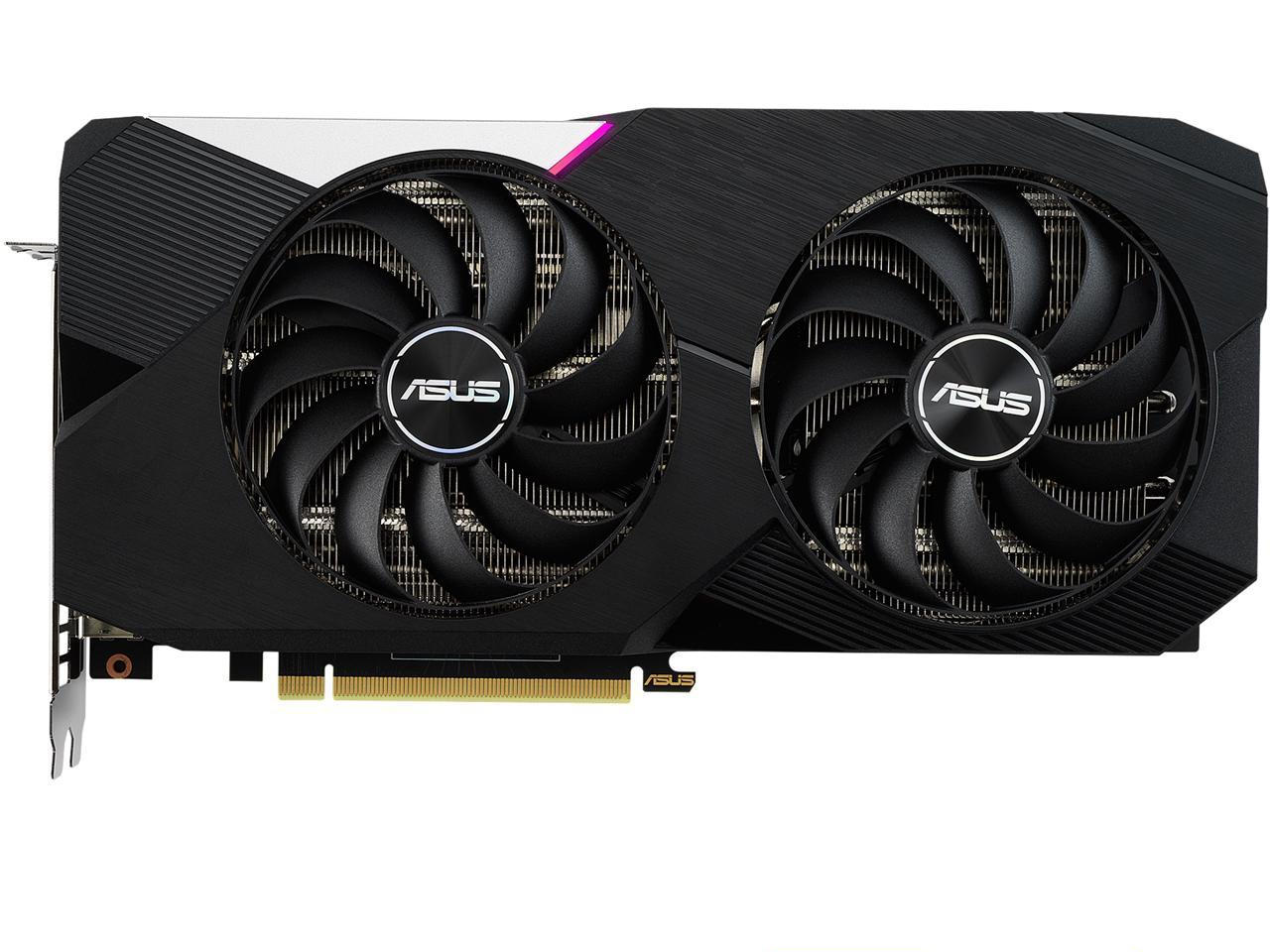 Asus Dual GeForce RTX 3060 Ti V2 OC Edition 8GB GDDR6 256-Bit LHR Graphics Card (DUAL-RTX3060TI-O8G-V2) - Image 2