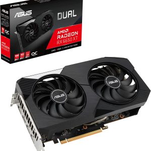Asus Dual Radeon RX 6650 XT OC Edition 8GB GDDR6 128-Bit Dual Fan Graphics Card (DUAL-RX6650XT-O8G)