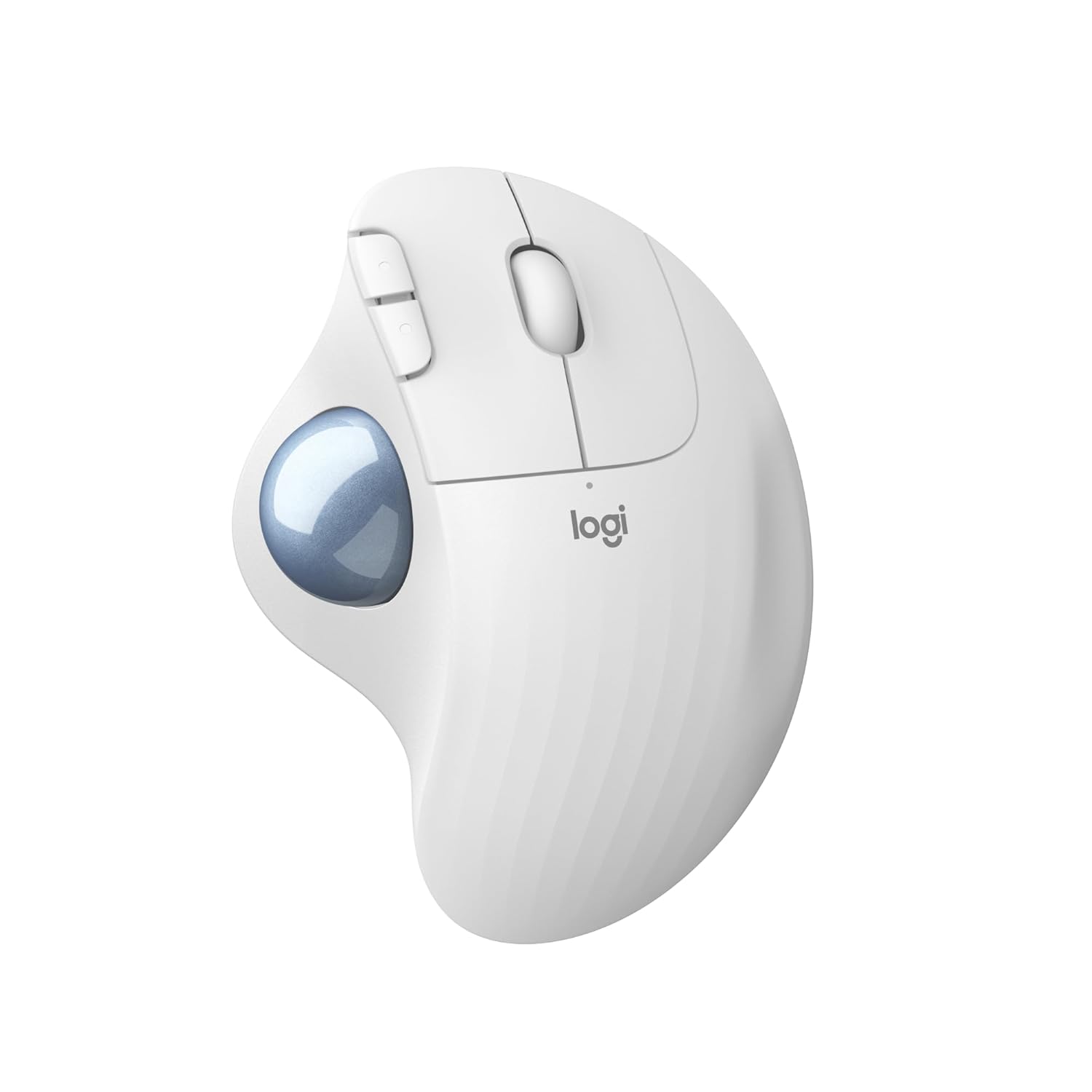 Logitech Ergo M575 Wireless Trackball Mouse for Business- Ergonomic Design, Secured Logi Bolt Technology, Bluetooth, Globally Certified, Windows/Mac/Chrome/Linux (Off-White)