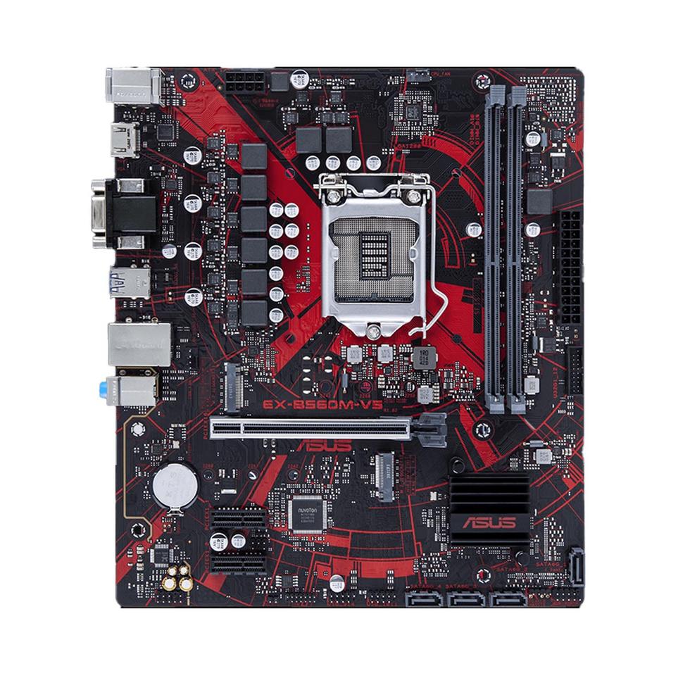 Asus EX-B560M-V5 Micro-ATX Gaming Motherboard for Intel 10th/ 11th Gen Processors - LGA1200 Socket