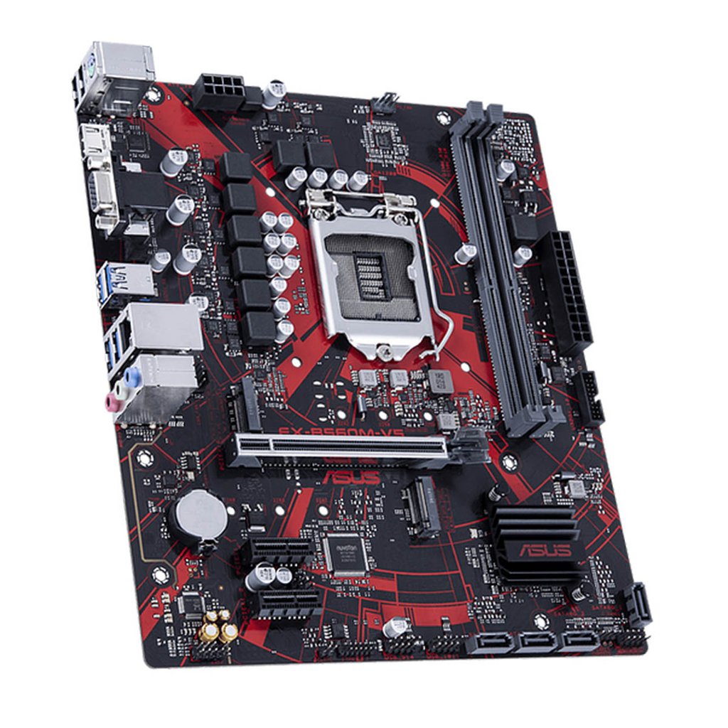 Asus EX-B560M-V5 Micro-ATX Gaming Motherboard for Intel 10th/ 11th Gen Processors - LGA1200 Socket - Image 2