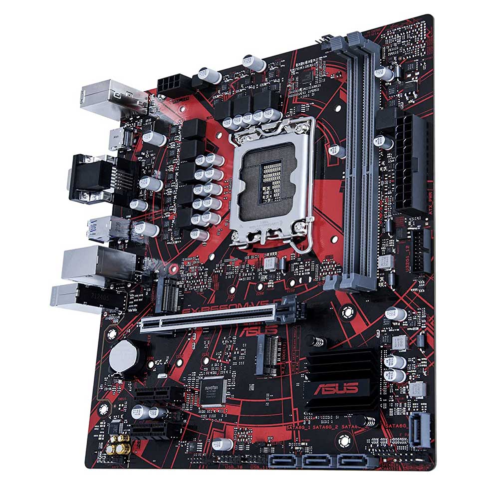 Asus EX-B660M-V5 D4 Motherboard for Intel 12th Gen Processors - LGA1700 Socket - Image 3