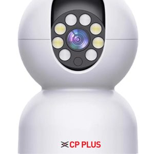 CP Plus EZ-P21 Full HD 3MP Smart Wi-fi CCTV Camera | 360? & Full HD Home Security | Full Color Night Vision | 2-Way Talk | Advanced Motion Tracking | SD Card Support (Upto 256GB) | IR Distance 20Mtr (EZ-P21)