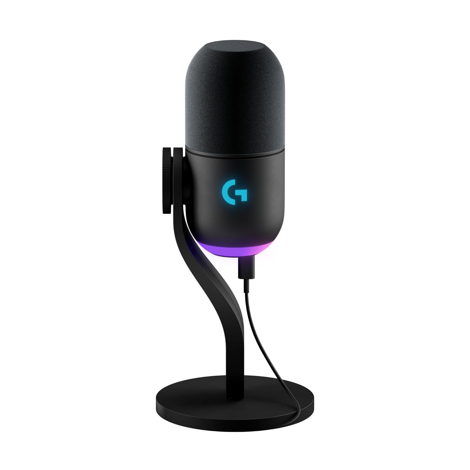 Logitech G Yeti GX Dynamic RGB Gaming Microphone with LIGHTSYNC/ USB Mic for Streaming/ Supercardioid/ USB Plug & Play for PC/Mac - Black
