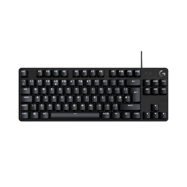 Logitech G413 TKL SE Wired Mechanical Gaming Keyboard - Compact Backlit Keyboard with Tactile Mechanical Switches, Anti-Ghosting, Compatible for Windows, Macos