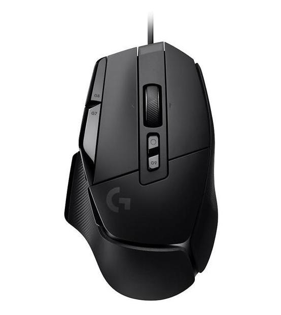 Logitech G502 X Wired Gaming Mouse - LIGHTFORCE Hybrid Optical-Mechanical Primary Switches, Hero 25K Gaming Sensor, Compatible with PC/ macOS/ Windows - Black