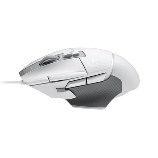 Logitech G502 X Wired Gaming Mouse - LIGHTFORCE Hybrid Optical-Mechanical Primary Switches, Hero 25K Gaming Sensor, Compatible with PC/ macOS/ Windows - White - Image 2