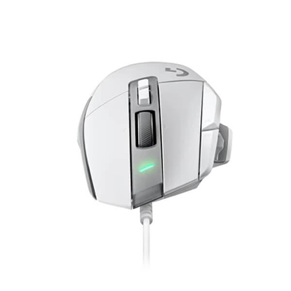 Logitech G502 X Wired Gaming Mouse - LIGHTFORCE Hybrid Optical-Mechanical Primary Switches, Hero 25K Gaming Sensor, Compatible with PC/ macOS/ Windows - White - Image 4