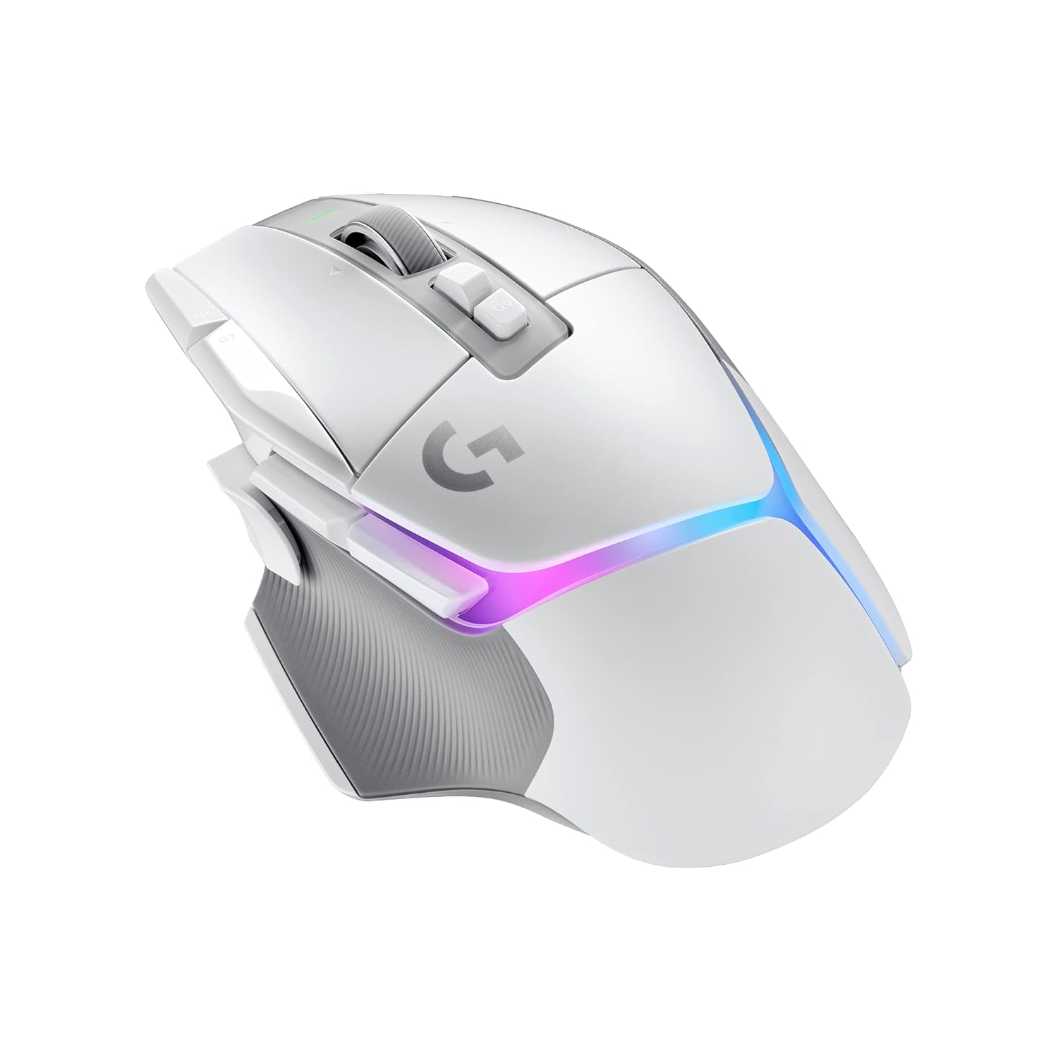 Logitech G502 X Plus Wireless RGB Gaming Mouse/ Optical Mouse with LIGHTFORCE Hybrid switches, LIGHTSYNC RGB, Hero 25K Gaming Sensor, Compatible with PC/macOS/Windows - White