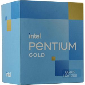 Intel Pentium Gold G6405 10th Generation Processor - LGA1200 Socket (Dual Core/ 4.10 GHz/ 4MB Cache/ 4 Threads/ Intel UHD Graphics 610)