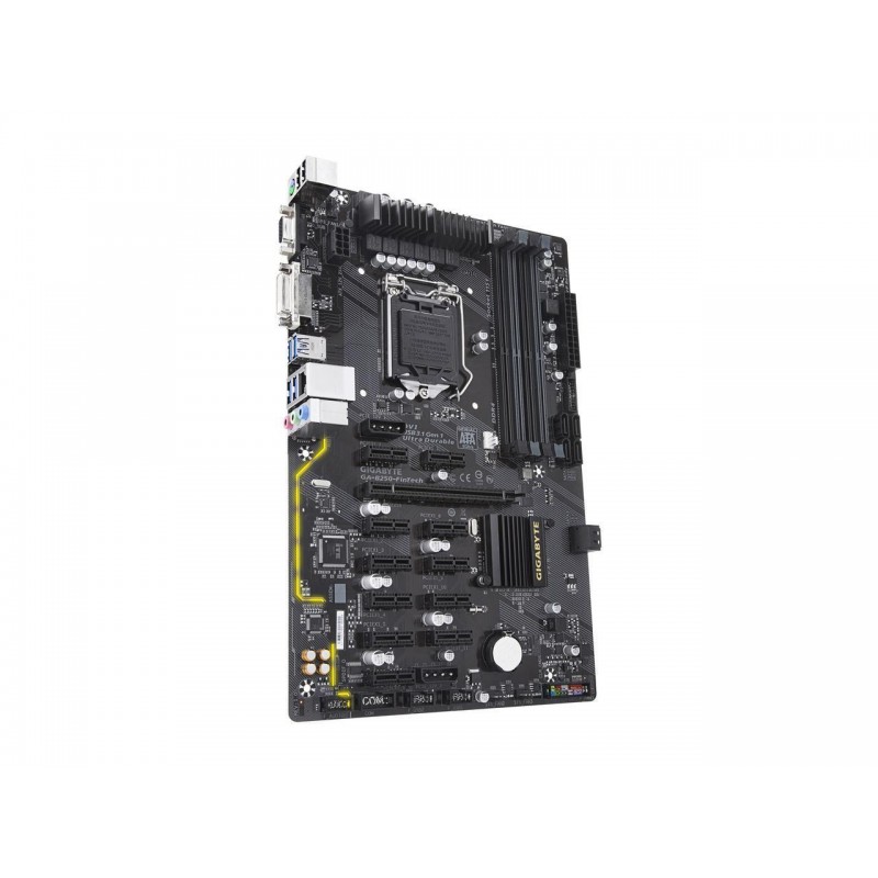 Gigabyte GA-B250-FinTech Intel Motherboard for 6th and 7th Gen Processors - LGA1151 Socket - Image 4