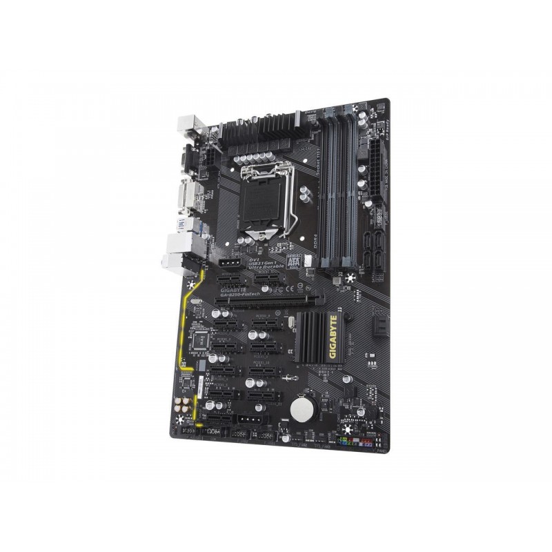 Gigabyte GA-B250-FinTech Intel Motherboard for 6th and 7th Gen Processors - LGA1151 Socket - Image 5