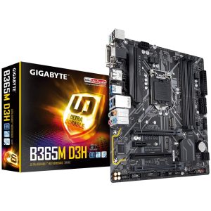 Gigabyte B365M D3H Motherboard for Intel 8th and 9th Gen Processors - LGA1151 Socket