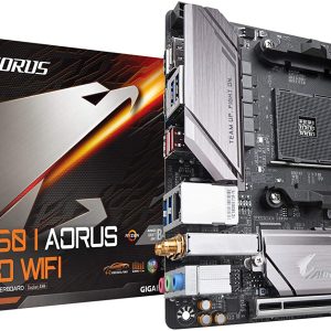 Gigabyte B450 I AORUS PRO WIFI Mini ITX Motherboard for 1st/ 2nd/ 3rd Gen Ryzen Processors - AM4 Socket