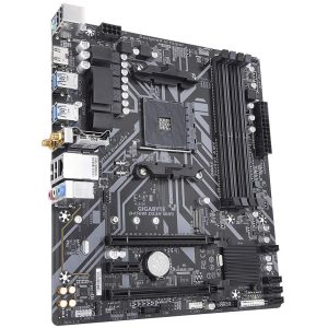 Gigabyte B450M DS3H WiFi Motherboard for 1st/ 2nd/ 3rd Gen Ryzen Processors - AM4 Socket (WiFi/ Bluetooth/ HDMI/ USB 3.1/ 64GB DDR4)