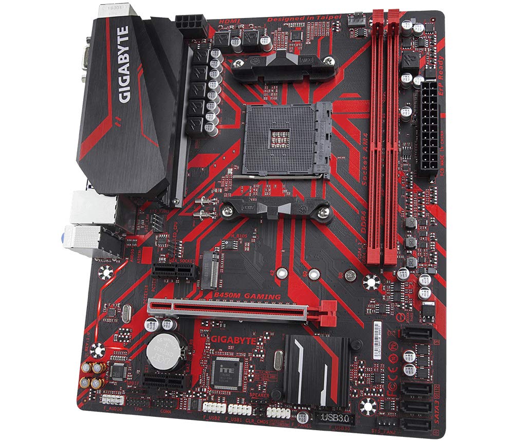Gigabyte B450M GAMING Motherboard for AMD Ryzen Processors - AM4 Socket - Image 3