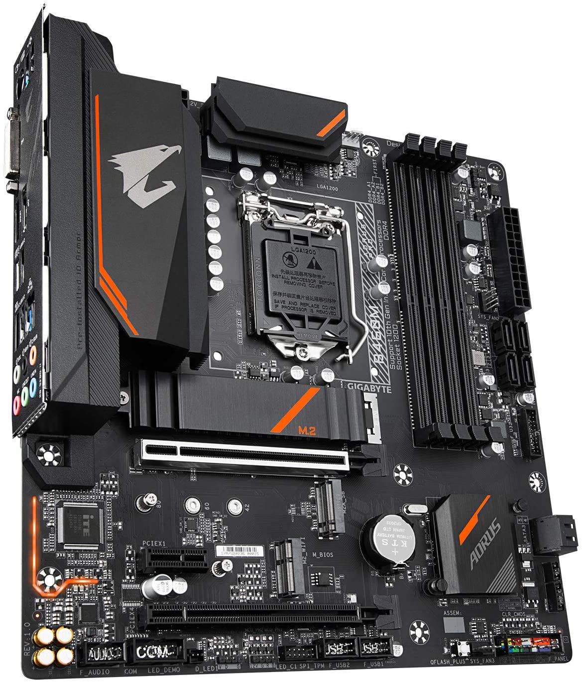 Gigabyte B460M AORUS PRO GAMING Motherboard for Intel 10th Gen Processors - LGA1200 Socket - Image 4