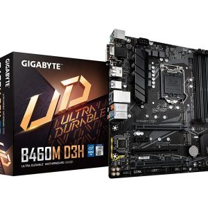 Gigabyte B460M D3H Ultra Durable Motherboard for Intel 10th Gen Processors - LGA1200 Socket