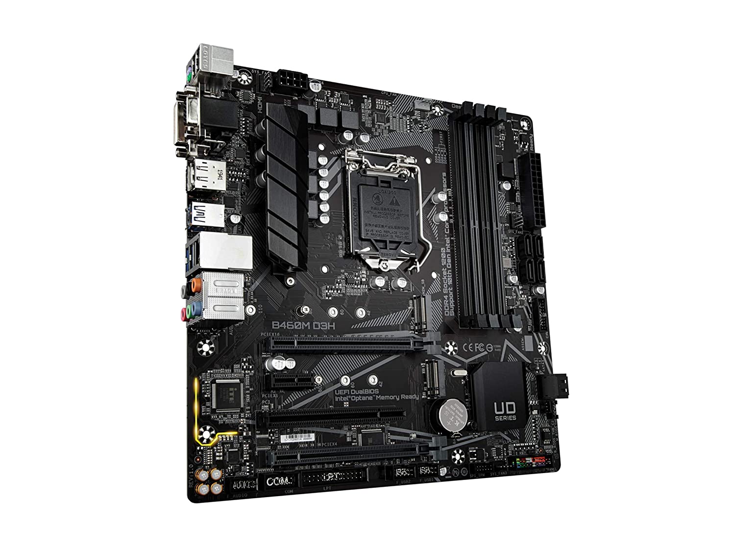 Gigabyte B460M D3H Ultra Durable Motherboard for Intel 10th Gen Processors - LGA1200 Socket - Image 3