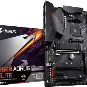 Gigabyte B550 AORUS ELITE GAMING Motherboard for 3rd Gen Ryzen Processors - AM4 Socket
