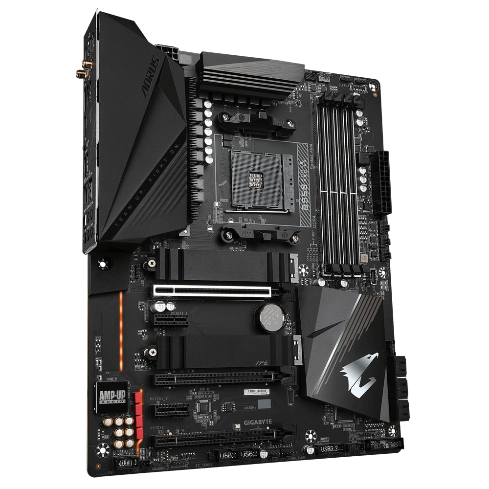 Gigabyte B550 AORUS PRO AX (WiFi) GAMING Motherboard for 3rd Gen Ryzen Processors - AM4 Socket - Image 3